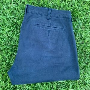 J. Crew Navy Dress Pants Size 33 Strait Slim Fit